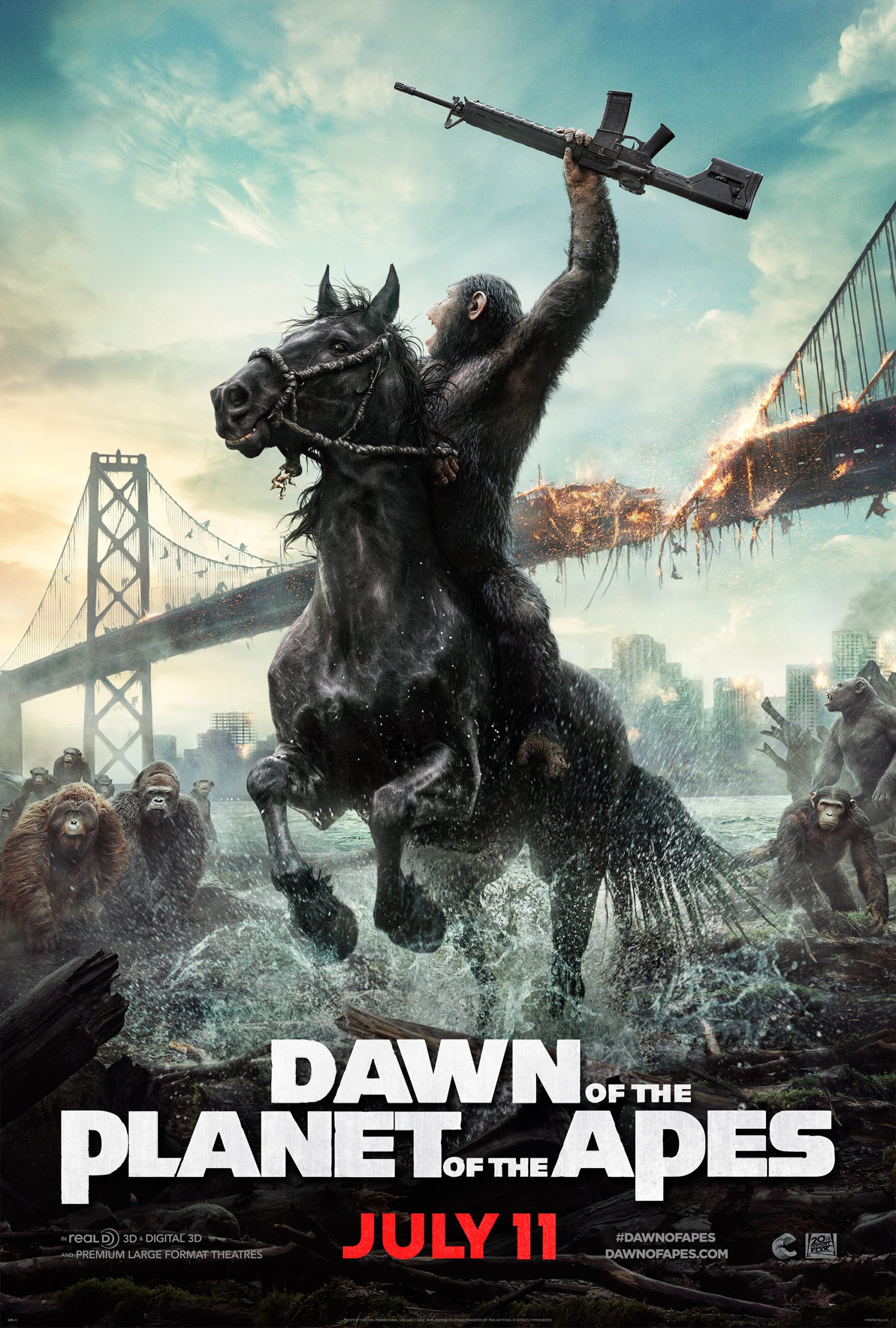 Dawn of the Planet of the Apes (2014) รุ่งอรุณแห่งพิภพวานร Gary Oldman