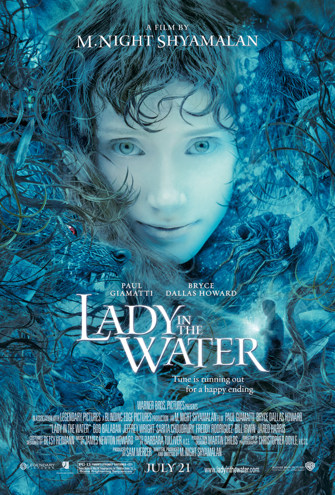 Lady in The Water (2006) ผู้หญิงในสายน้ำ นิทานลุ้นระทึก Paul Giamatti
