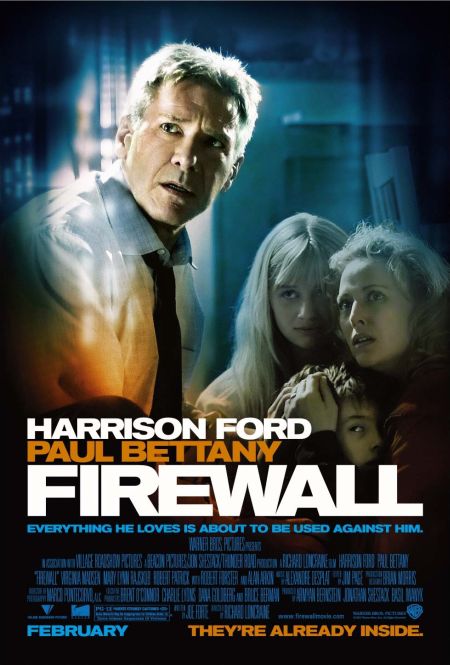 Firewall (2006) ไฟล์วอลล์ หักดิบระห่ำแผนจารกรรมพันล้าน Harrison Ford