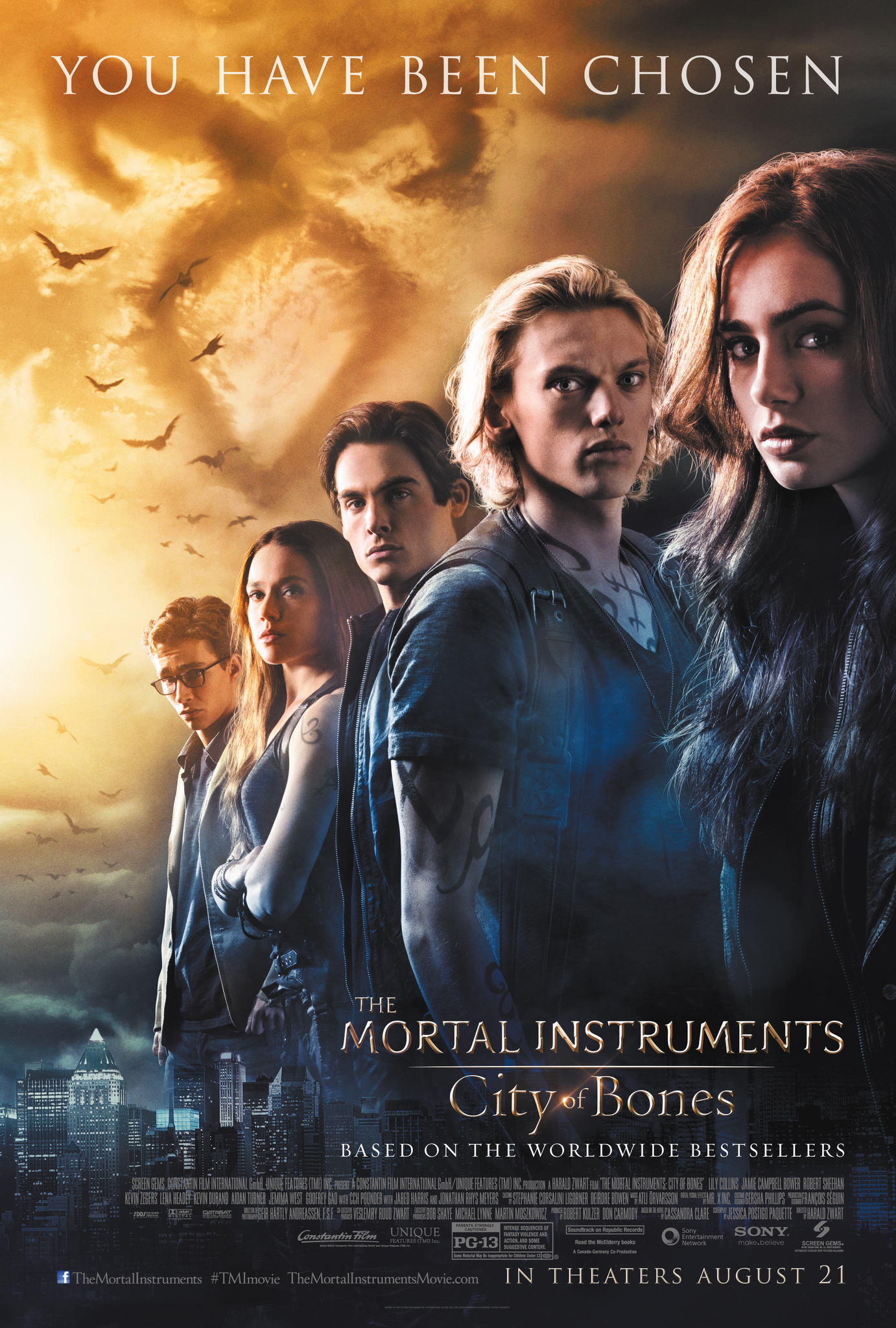 The Mortal Instruments City of Bones (2013) นักรบครึ่งเทวดา Lily Collins