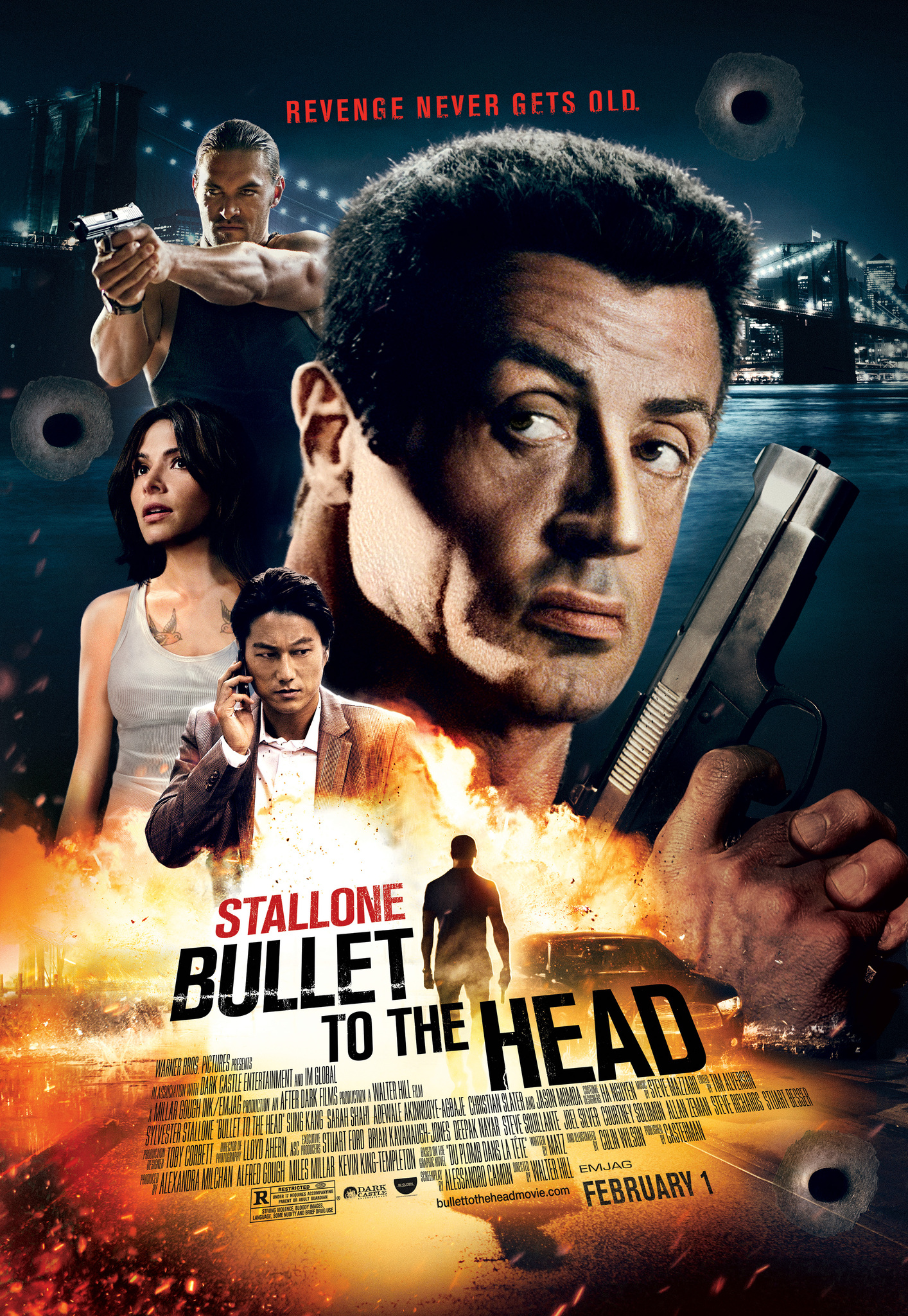 Bullet to The Head (2012) กระสุนแดนตาย Sylvester Stallone