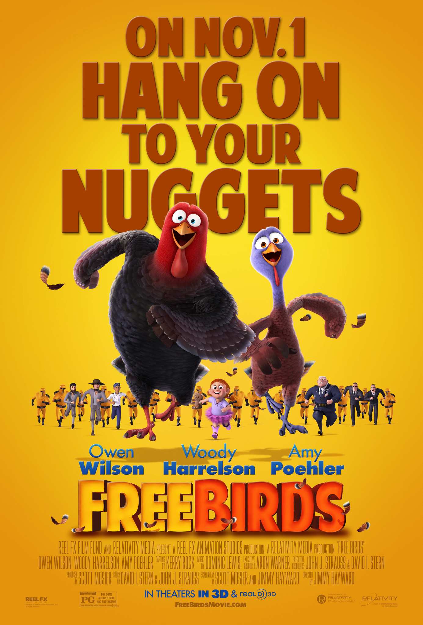Free Birds (2013) เกรียนไก่ซ่าส์ทะลุมิติ Woody Harrelson
