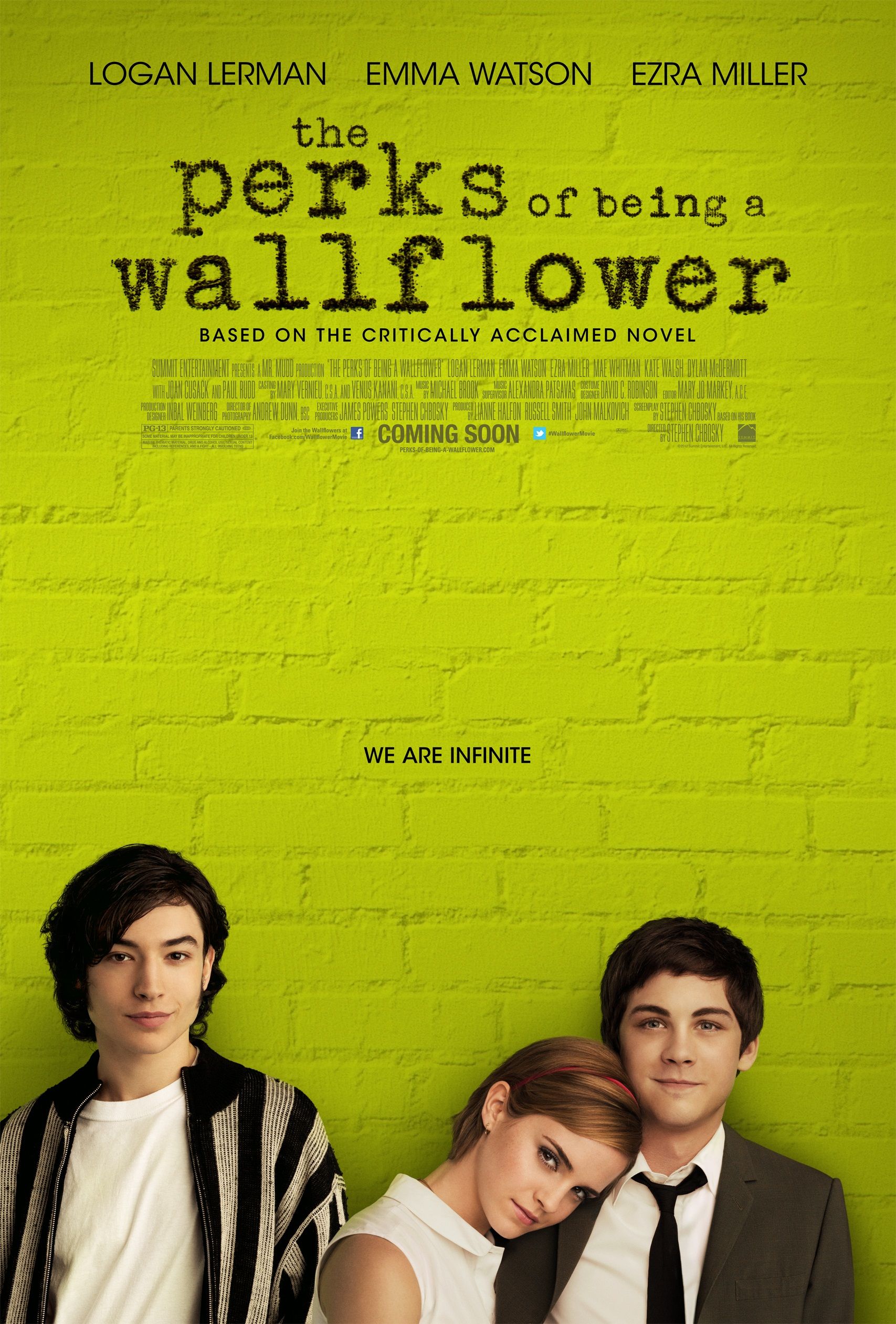 The Perks of Being a Wallflower (2012) วัยป่วนหัวใจปึ้ก Logan Lerman