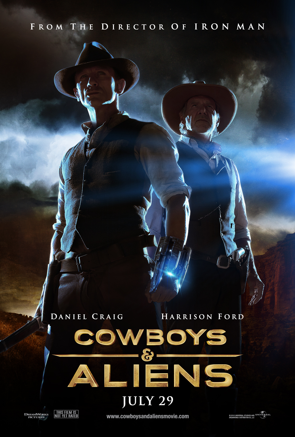 Cowboys And Aliens (2011) สงครามพันธุ์เดือด คาวบอยปะทะเอเลี่ยน Daniel Craig