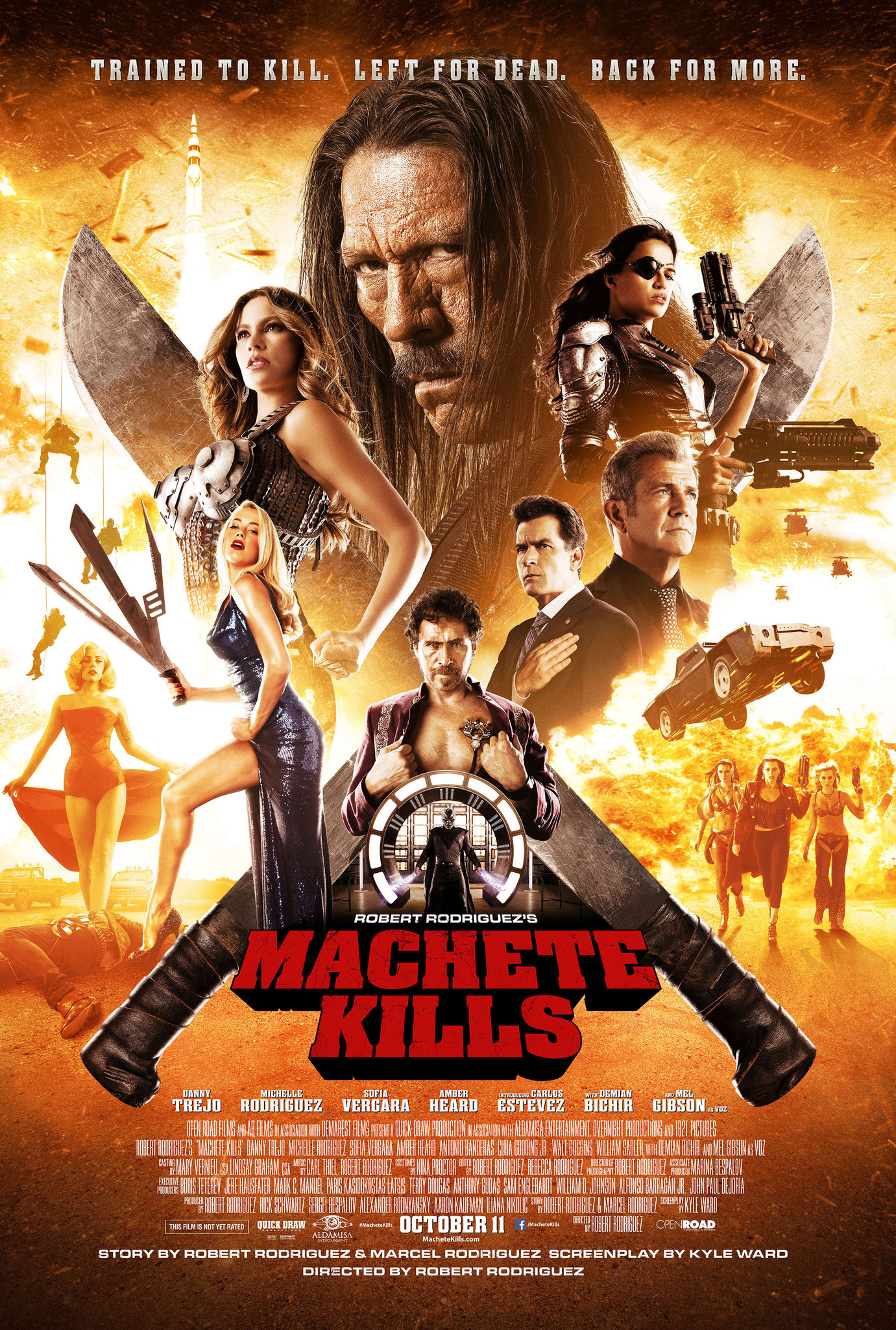 Machete Kills (2013) คนระห่ำ ดุกระฉูด Danny Trejo