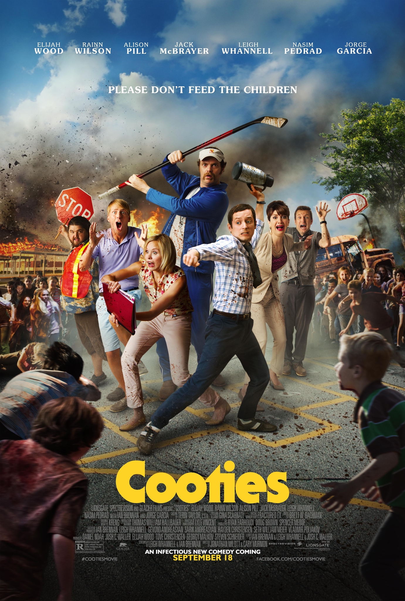 Cooties (2015) ครูฮะ พวกผมเป็นซอมบี้ Elijah Wood