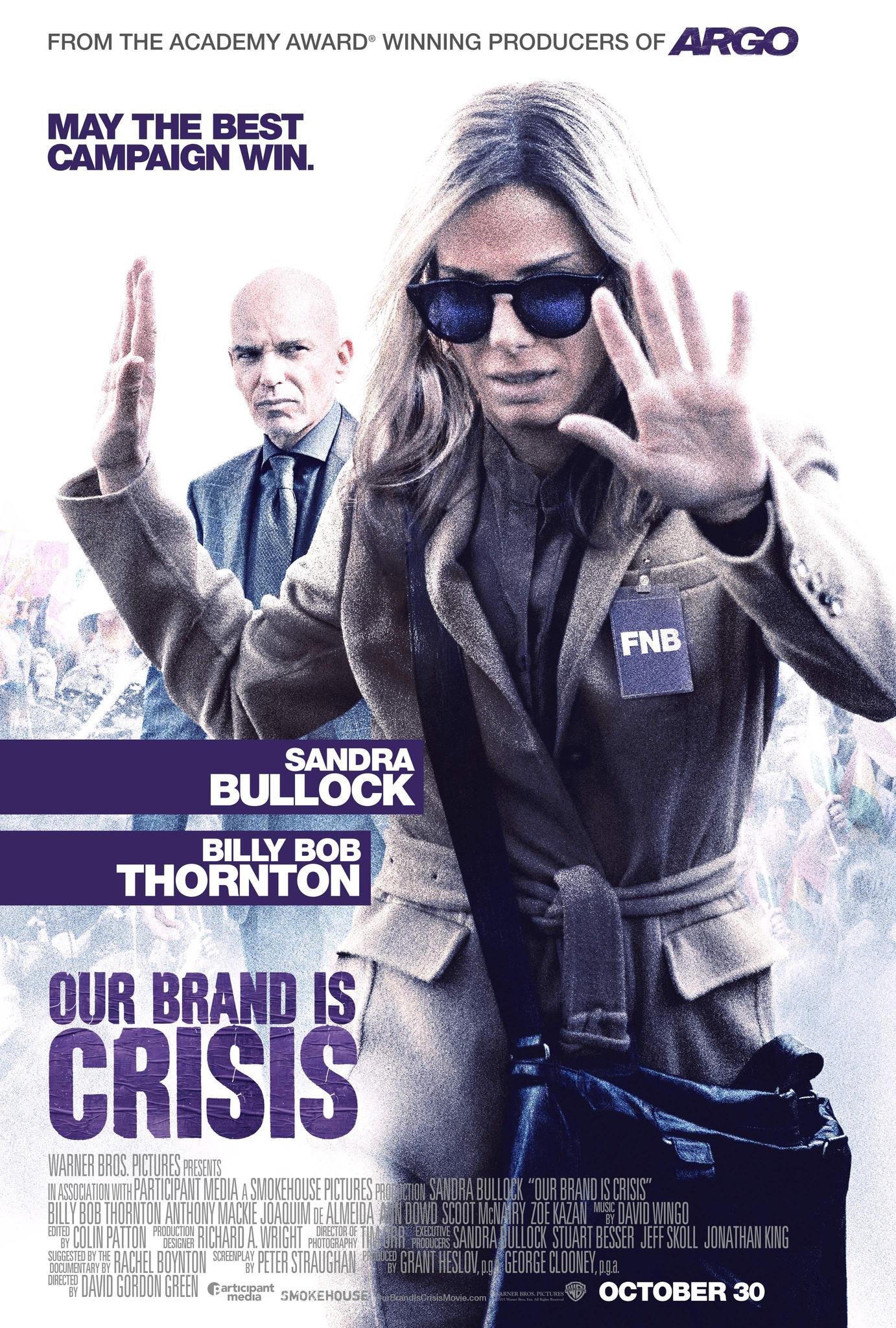 Our Brand is Crisis (2015) สู้ไม่ถอย ทีมสอยตำแหน่งประธานาธิบดี Sandra Bullock