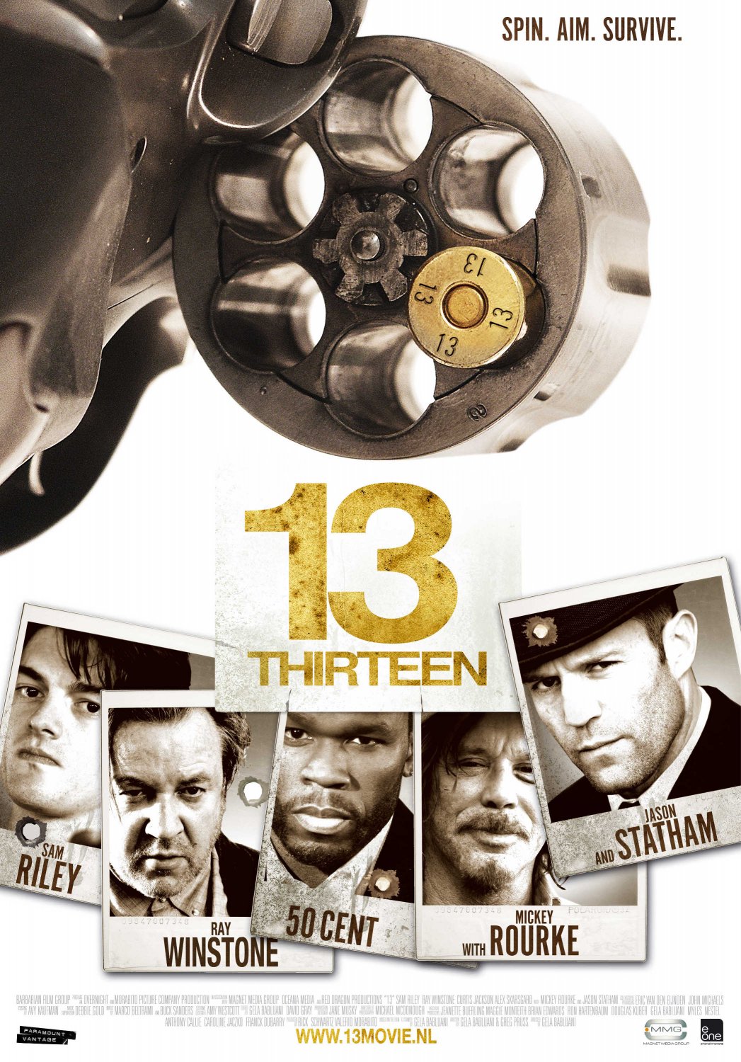13 Thirteen (2010) รหัสกระสุนเจาะกะโหลก Sam Riley