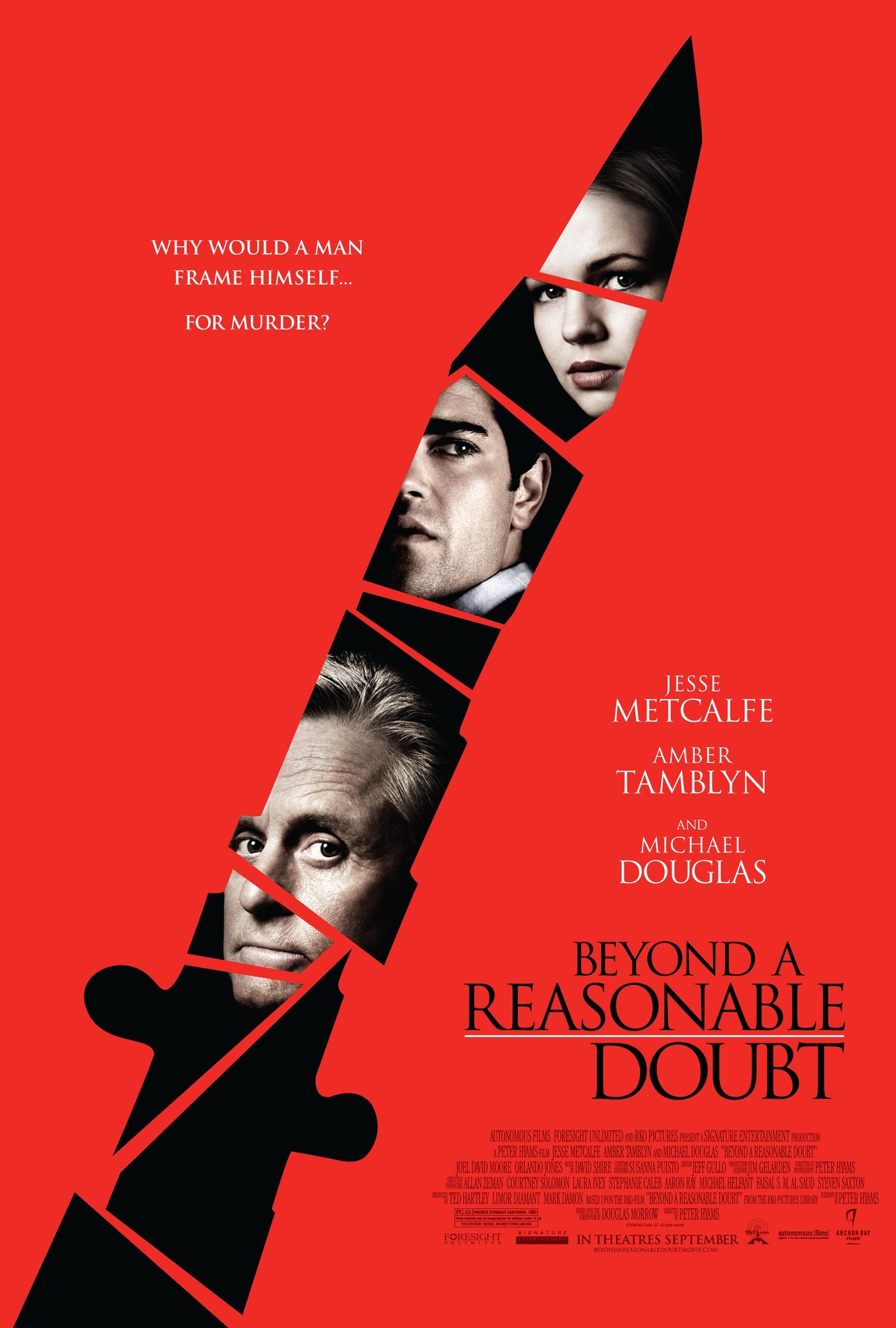 Beyond a Reasonable Doubt (2009) แผนงัดข้อลูบคมคนอันตราย Jesse Metcalfe