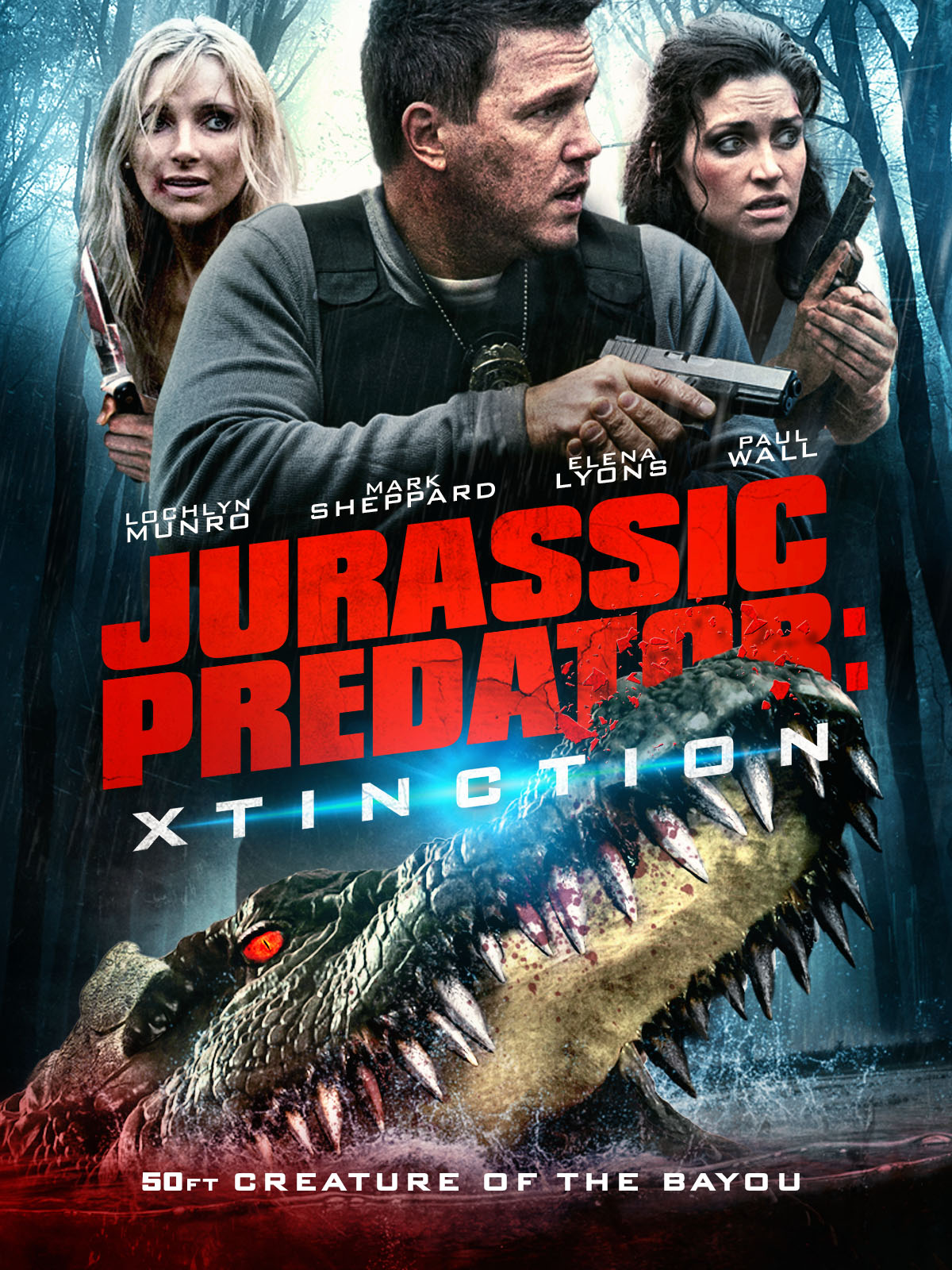 Xtinction Predator X (2014) ทะเลสาป สัตว์นรกล้านปี Lochlyn Munro