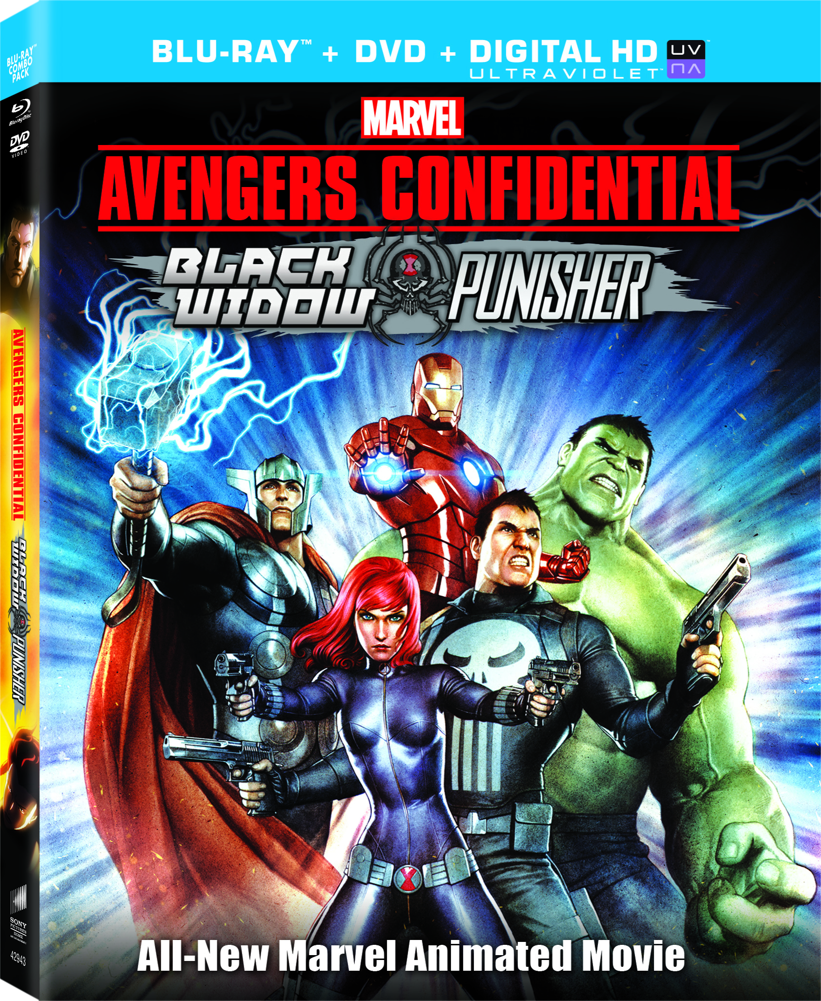 Avengers Confidential Black Window & Punisher (2014) ขบวนการ อเวนเจอร์ส แบล็ควิโดว์ กับ พันนิชเชอร์ Jennifer Carpenter