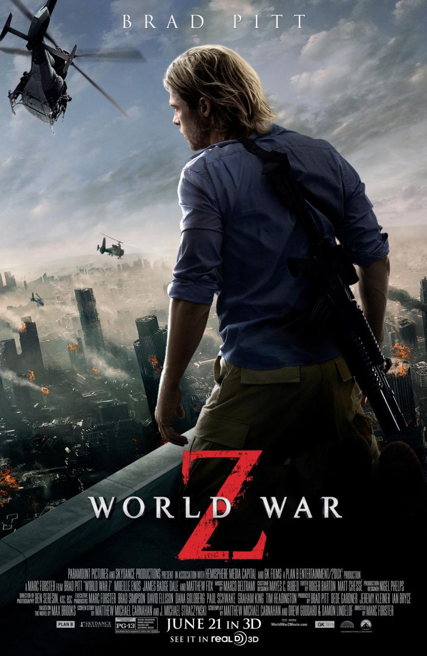World War Z (2013) มหาวิบัติสงคราม Z Brad Pitt