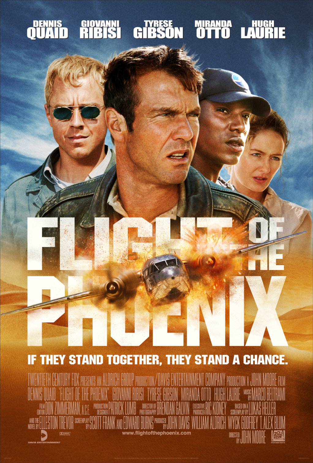 Fight of The Phoenix (2004) เหินฟ้าแหวกวิกฤติระอุ Dennis Quaid