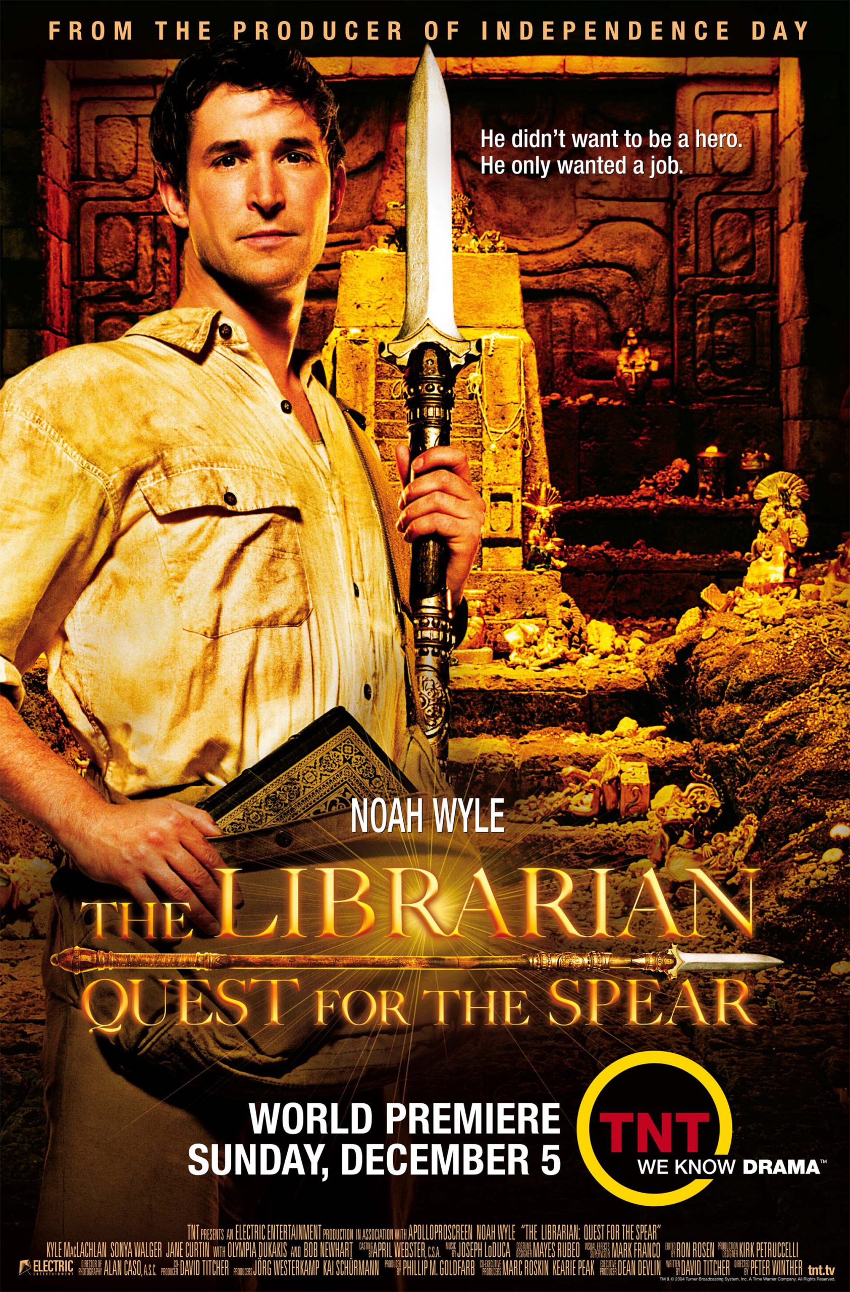 The Librarian: Quest for the Spear (2004) ล่าขุมทรัพย์สมบัติพระกาฬ Noah Wyle