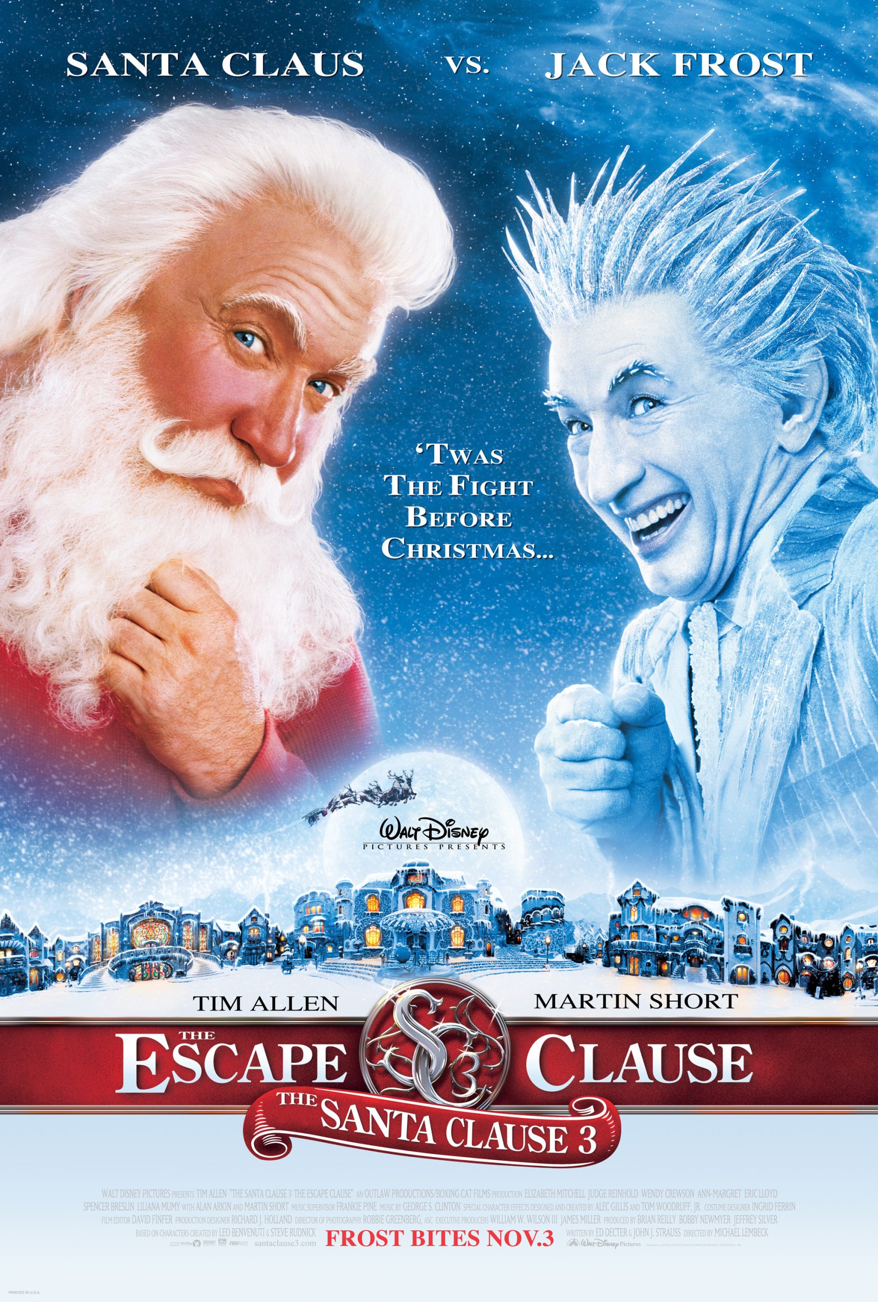 The Santa Clause 3: The Escape Clause (2006) ซานตาคลอส 3 อิทธิฤทธิ์ปีศาจคริสต์มาส Tim Allen