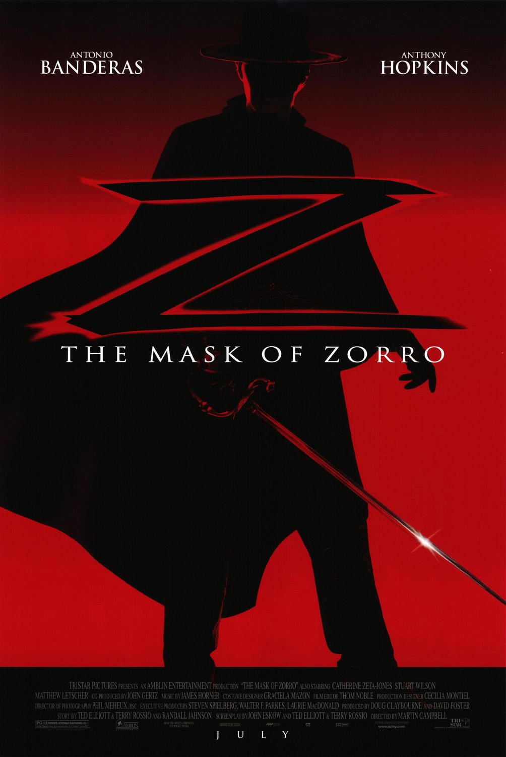The Mask of Zorro (1998) หน้ากากโซโร Antonio Banderas