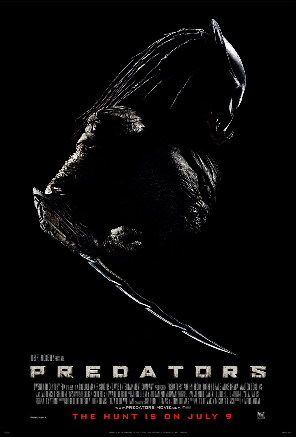 Predators (2010) มหากาฬพรีเดเตอร์ Adrien Brody