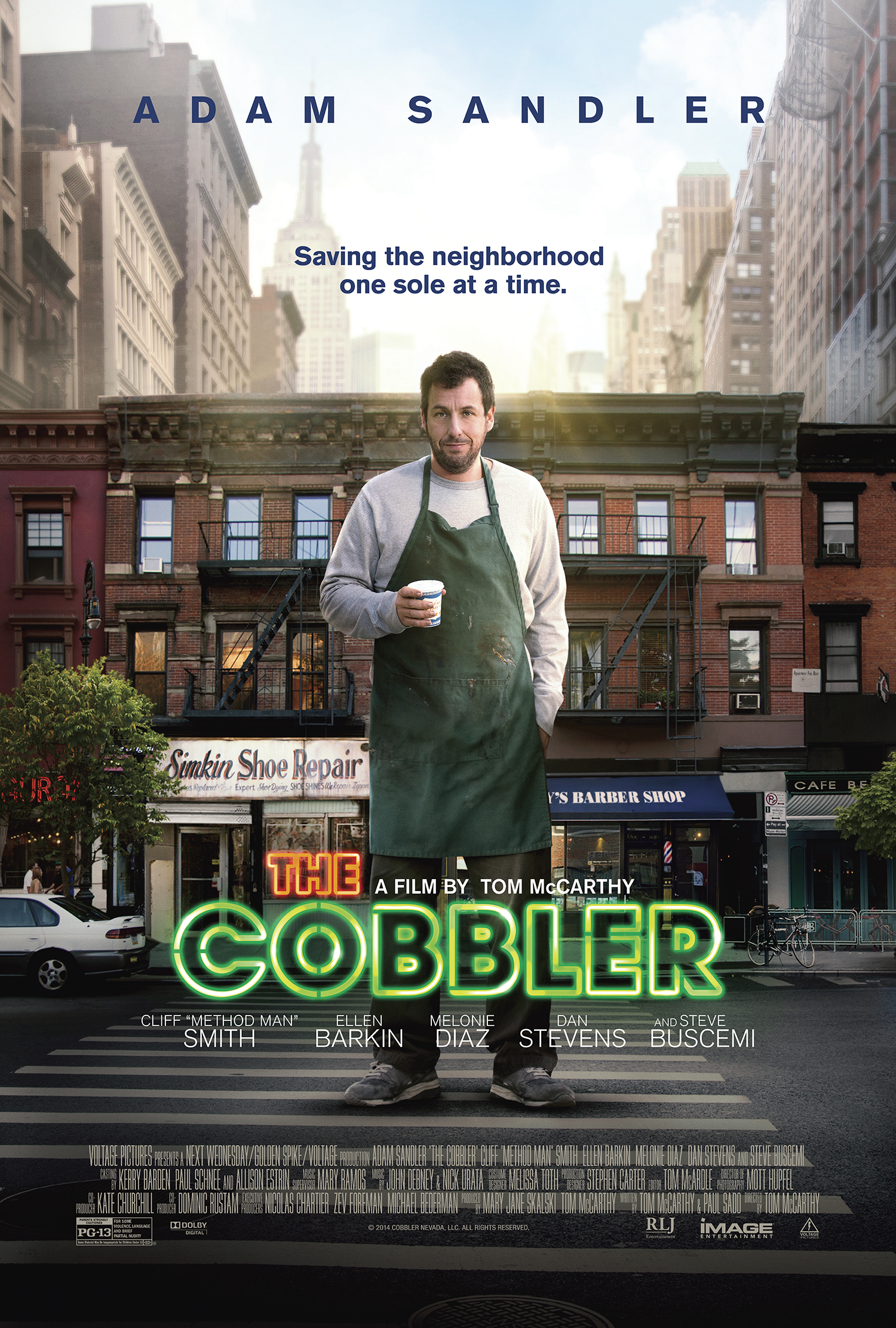 The Cobbler (2014) มหัศจรรย์รองเท้าซ่อมรัก Adam Sandler