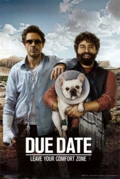 Due Date (2010) คู่แปลก ทริปป่วน ร่วมไปให้ทันคลอด Robert Downey Jr.